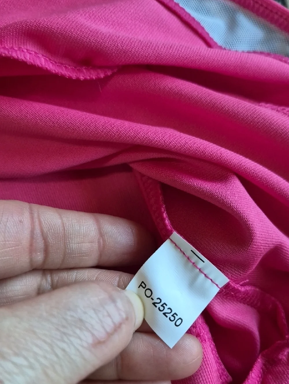 Golftini Size Small Pink Athletic Skort Mesh Trim Pockets Top Golf Label